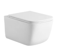 TOLEDO NEO Унитаз подвесной белый, безободковый TORNADO, тонкое сиденье дюропласт, soft close IBERI