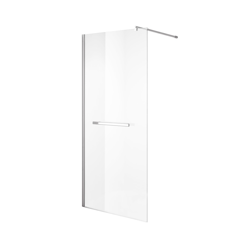 Душевая перегородка Niagara Nova NG-661-11 (110х195) хром,стекло прозрачное,1 место