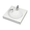 Раковина над стиральной машиной WINKEN 740431, белая, 60х60, с комплектом, Paulmark