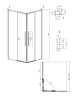 1/2 душевого ограждения Grossman Galaxy 1/2.K33.01.11L.10.02 (110*195) раздвижная(левая),хром, стекло шиншилла,1 место