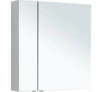 Зеркальный шкаф Aquanet Алвита New 80 Серый