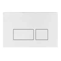 Кнопка смыва BelBagno BB042BL, белая глянцевая