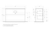 База под раковину напольная BelBagno ALBANO-1200-2C-PIA-BL