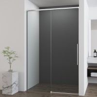 Душевая дверь Ultima VDS-7UL100CL, 1000, хром, стекло прозрачное