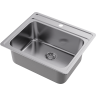 Кухонная мойка Omoikiri Ashi 56-IN нерж. сталь/нержавеющая сталь