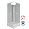 Душевая кабина Niagara Promo P80/26Q/MT/BK (80х80х200) 4 места