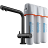 Комплект смеситель+фильтр Omoikiri Nagano-GM + Pure drop Lite