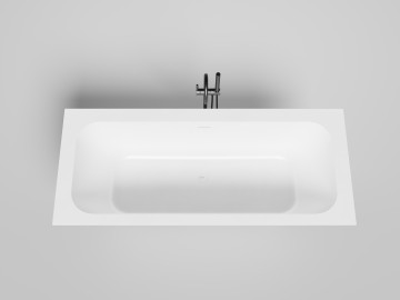Ванна встраиваемая ORLANDA AXIS KIT 190x80 покраска по RAL полностью S-Sense Матовое