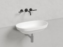 Раковина полувстраиваемая MAREA 01 покраска по RAL полностью 645х387х165 S-Stone Матовое