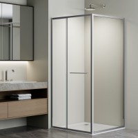 Душевой уголок Альфа (Alpha) VSRW-3AL9090CL, 900*900, хром, стекло прозрачное