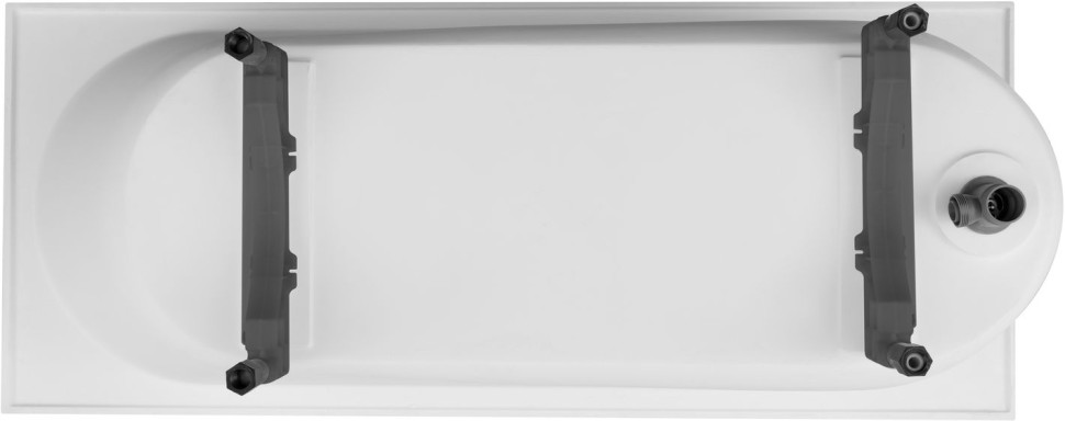 Ванна из искусственного камня Uperwood Lotus 170x70 см, белая