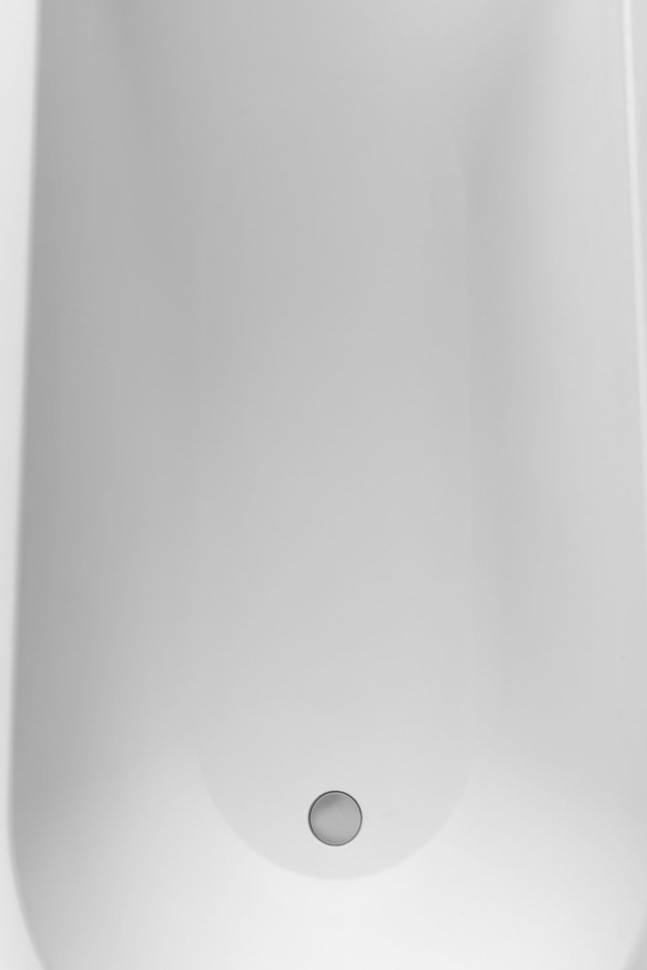 Ванна из искусственного камня Uperwood Lotus 170x70 см, белая