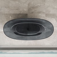 Ванна Solid Surface Vincea VBT-6T01B, 1700*750*550, цвет черный