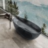 Ванна Solid Surface Vincea VBT-6T01B, 1700*750*550, цвет черный