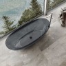 Ванна Solid Surface Vincea VBT-6T01B, 1700*750*550, цвет черный