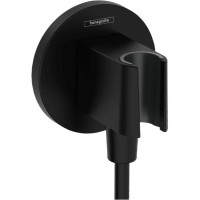 Шланговое подсоединение Hansgrohe FixFit, 1/2, цвет: черный матовый 26888670