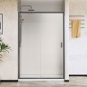 Душевая дверь Сити (City) VDS-5CT100CLGM, 1000, вороненая сталь, стекло прозрачное