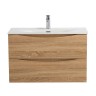 База под раковину подвесная BelBagno MARINO-CER-MINI-800-2C-SO-WO-P