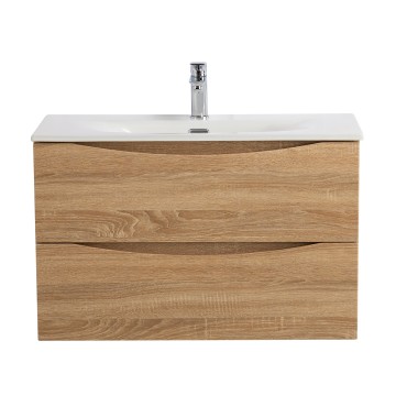 База под раковину подвесная BelBagno MARINO-CER-MINI-800-2C-SO-WO-P