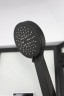 Душевая кабина Niagara Premium NG-6902-01G BLACK (100х100х210) низкий поддон(16см),черный,стекло тонированное,4 места