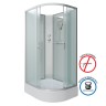Душевая кабина Niagara Classic NG-33194-14LBK (110х90х200) средний поддон(26см),стекло матовое,4 места