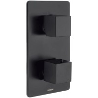 Наружная часть смесителя для ванны BOSSINI CUBE NEW Z00062.073 Чёрный матовый  
