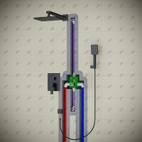 Душевая система встроенная Timo Torne SX-4319/03SM черный