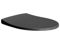 Сиденье для унитаза GSI MODO MS98C26 SoftClose, цвет Чёрный матовый Ardesia  