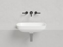 Раковина полувстраиваемая MAREA 02 598х398х165 S-Sense Глянцевое
