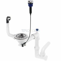 Сифон для гранитной мойки, 1-функция - Space Saver