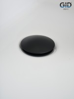 Донный клапан Gid без перелива G-55BM 76602K черный матовый 7x7x10