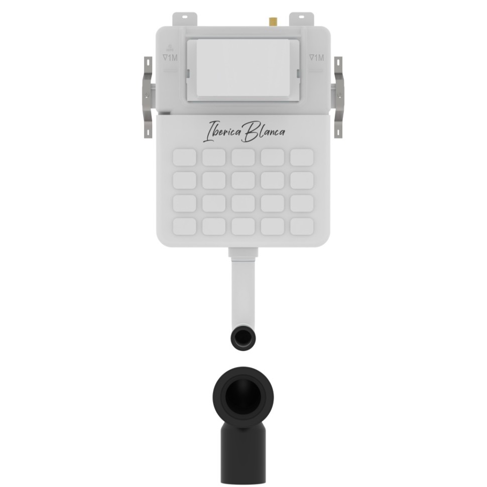 Бачок для унитаза скрытого монтажа IBERICA BLANCA SILENCIO (IB.032C)