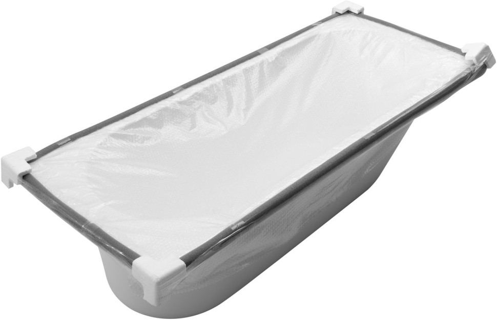 Ванна из искусственного камня Uperwood Lotus 170x75 см, белая