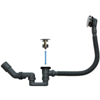 Слив-перелив для ванны клик-клак DU-OV