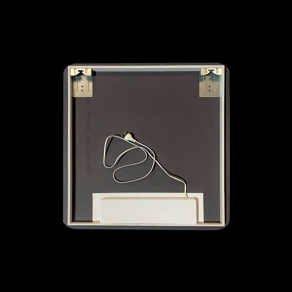 Зеркало LED VLM-3BE7007 700х700 c сенсорным выключателем и диммером