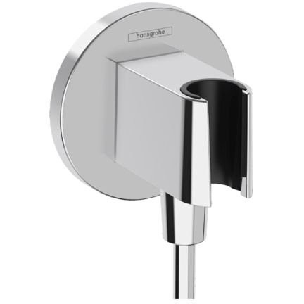 Шланговое подсоединение Hansgrohe FixFit с держателем ручного душа, цвет: хром 26888000