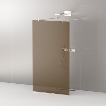 Душевая перегородка CEZARES LIBERTA-L-2-80-120-BR-Cr