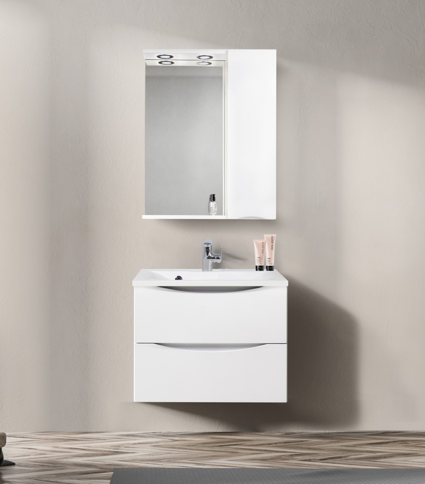 Шкаф подвесной BelBagno MARINO-SPC-600/750-1A-BL-P-R