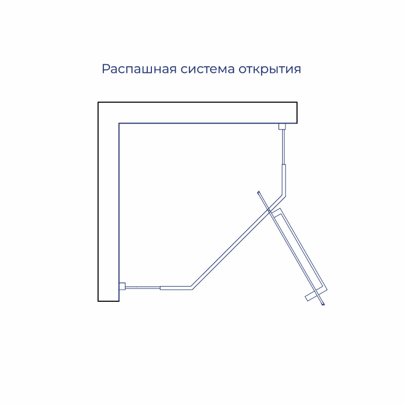 Душевой уголок RGW HO-081 800x800  