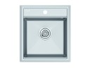 Мойка STEPIA 45, IT-GRANIT, PM114651-GRM , серый металлик, 460х510, Paulmark
