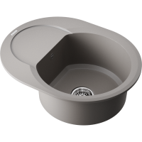Кухонная мойка Omoikiri Sakaime 60E-GR Tetogranit/leningrad grey