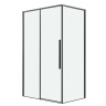 Душевое ограждение Grossman Galaxy 100.K33.01.100.42.00-200.K33.01.90.42.00 (100х90х195) раздвижная,графит сатин,стекло прозрачное,2 места