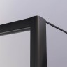 Душевой угол раздвижной Veconi Premium Prato 300 SP B-R, 1500х1000x2000, черный матовый, стекло прозрачное