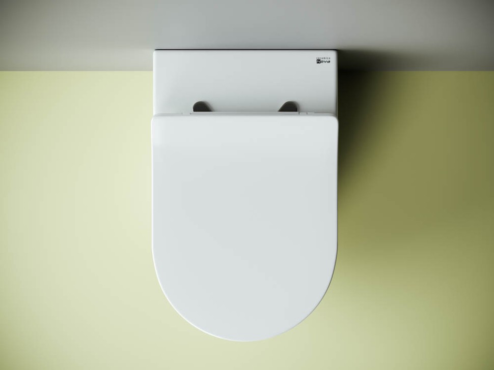 Напольный приставной унитаз Metropol Rimless CN4004