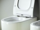 Напольный приставной унитаз Metropol Rimless CN4004