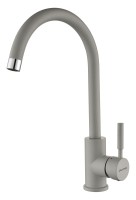 Смеситель для кухни Holstein, серый дым,  Ho212063-GRS, Paulmark
