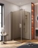 Душевой уголок CEZARES SLIDER-AH-1-90-80/90-BR-Cr