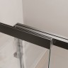 Душевая шторка на ванну с фиксированным креплением одной створки CEZARES SLIDER-FIX-VF-11-90/150-C-GM