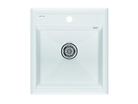 Мойка STEPIA 45, IT-GRANIT, PM114651-WH , белый, 460х510, Paulmark