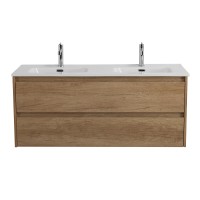 База под раковину подвесная BelBagno KRAFT-1200-2C-SO-2-RNN Rovere Nebrasca Nature
